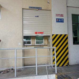 Nirwana Group telah menyelesaikan Pemasangan Pintu Rolling Door One Sheet Polos di BSB kota Semarang