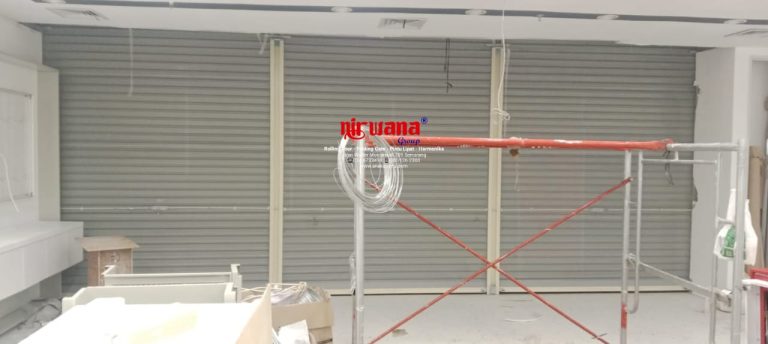 Nirwana Group telah menyelesaikan Pemasangan Pintu Rolling Door One Sheet Full Perforated di Lippo Plaza Mall Pekalongan Jawa Tengah